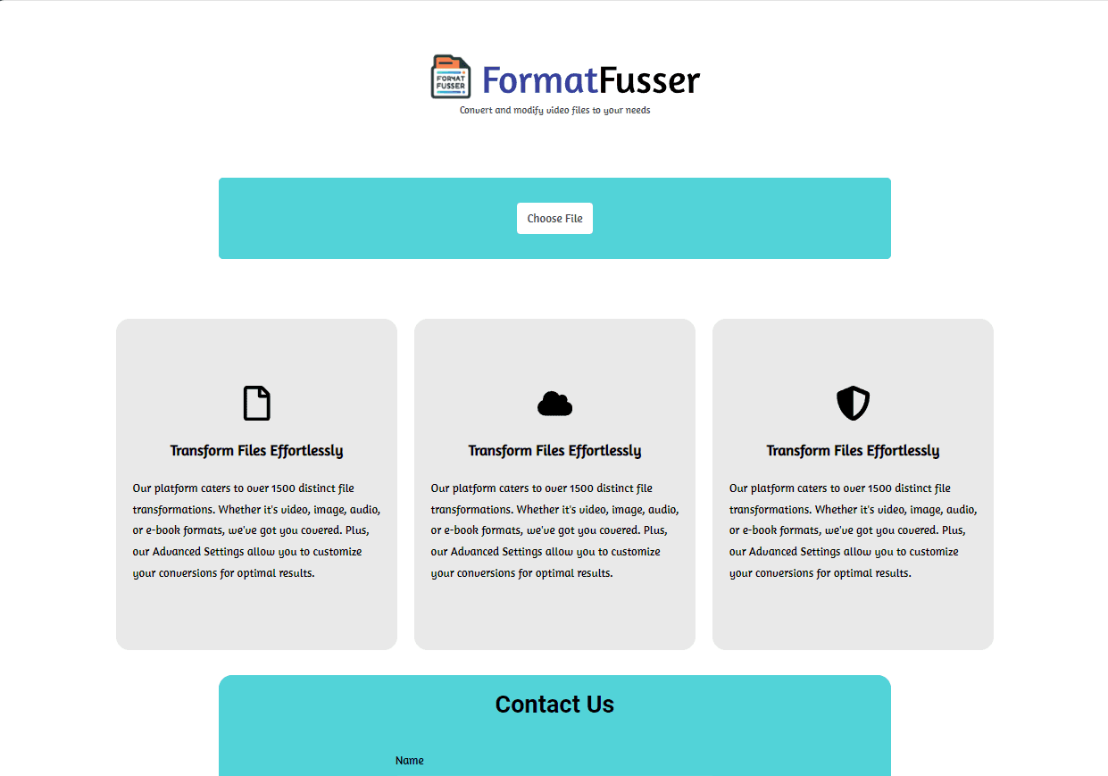 FormatFusser